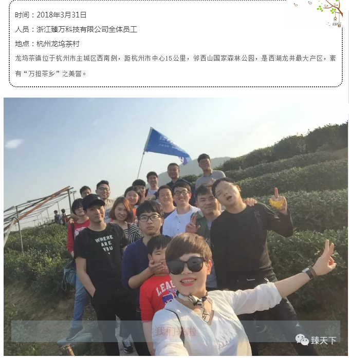臻萬科技杭州龍塢尋茶一日游